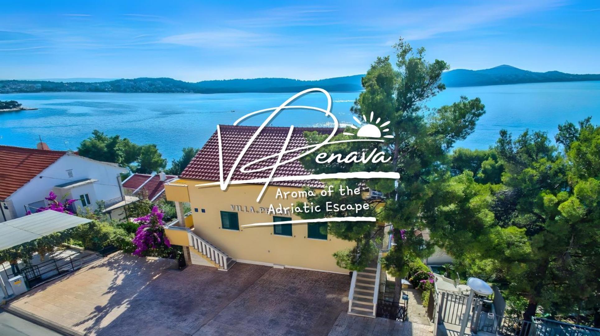 Villa Penava, Private Beach, Pool And 7Min To Трогір Екстер'єр фото